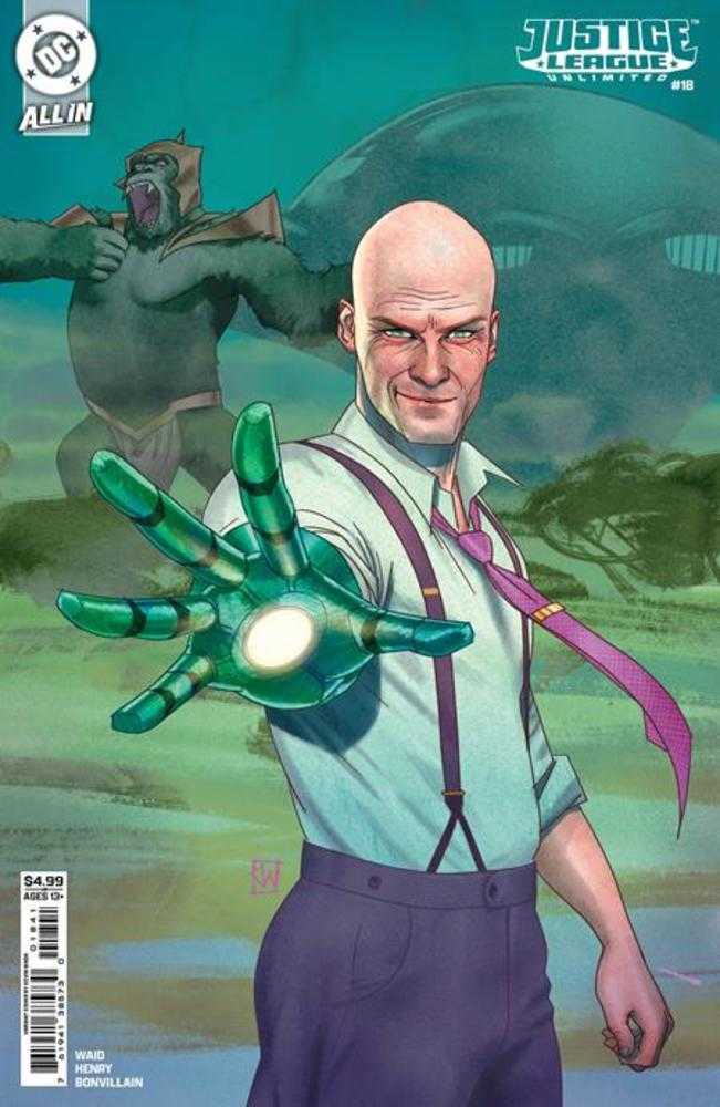 Justice League Unlimited #18 Cover D Kevin Wada Card Stock Variant (DC K.O.)