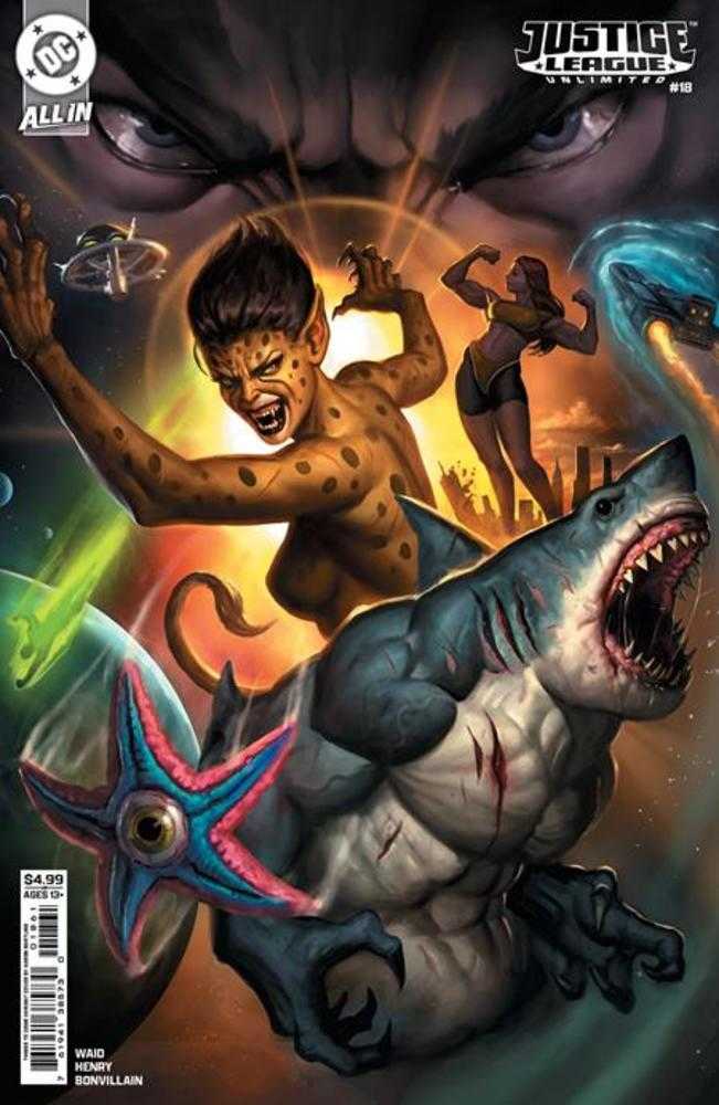 Justice League Unlimited #18 Cover E Aaron Bartling Things To Come Card Stock Variant (DC K.O.)