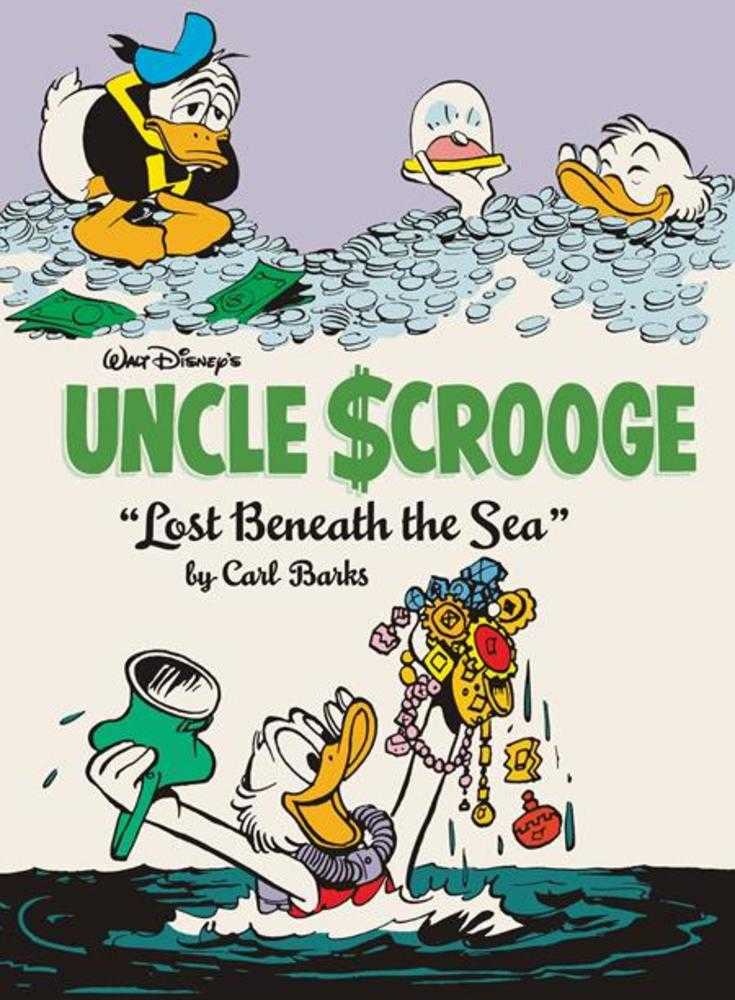 Walt Disneys Uncle Scrooge Hardcover Volume 30 Lost Beneath The Sea The Complete Carl Barks Disney Library