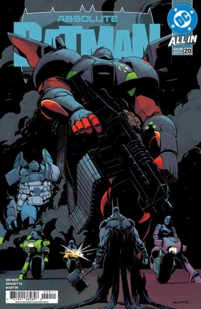 Absolute Batman #20 Cover A Nick Dragotta (VF/NM) (DUE TO PRODUCTION ISSUES ALL BOOKS HAVE EXCESSIVE SPINE TICKS)
