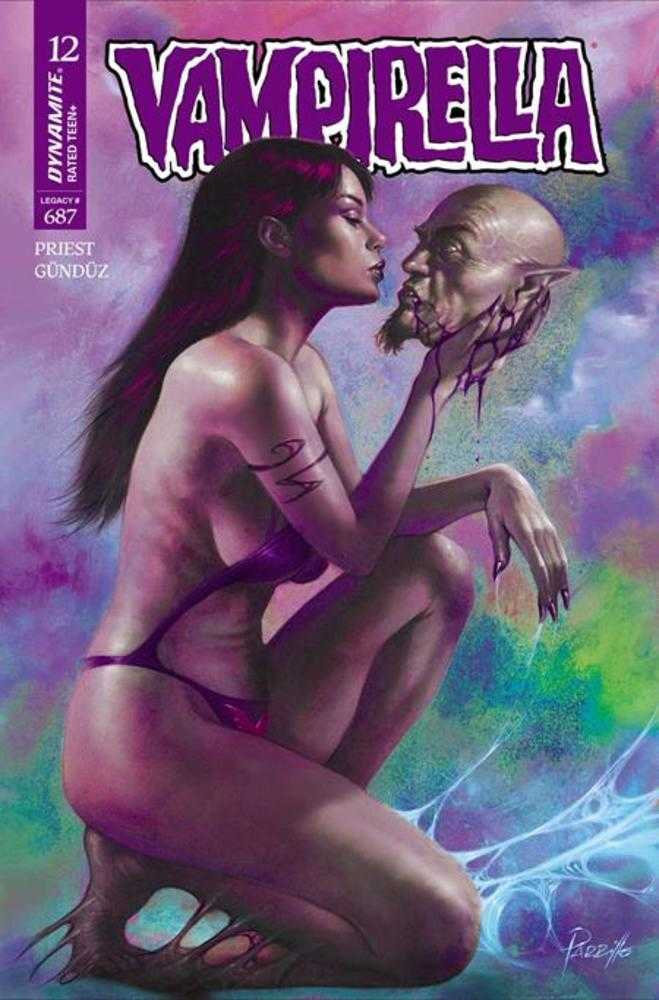 Vampirella #12 Cover M Lucio Parrillo Ultraviolet Variant