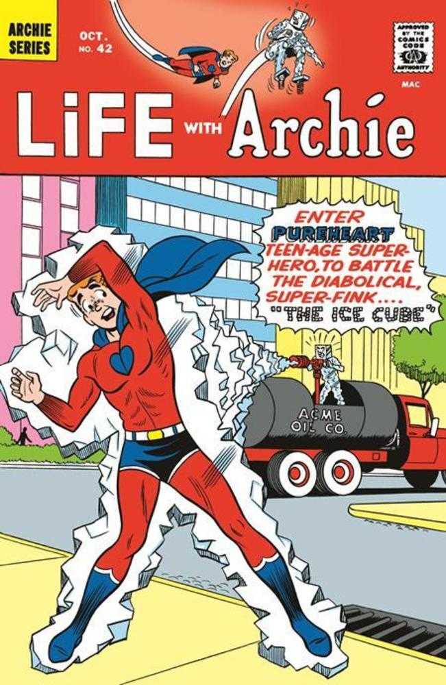 Life With Archie #42 Facsimile Edition Cover D Bob White Foil Variant