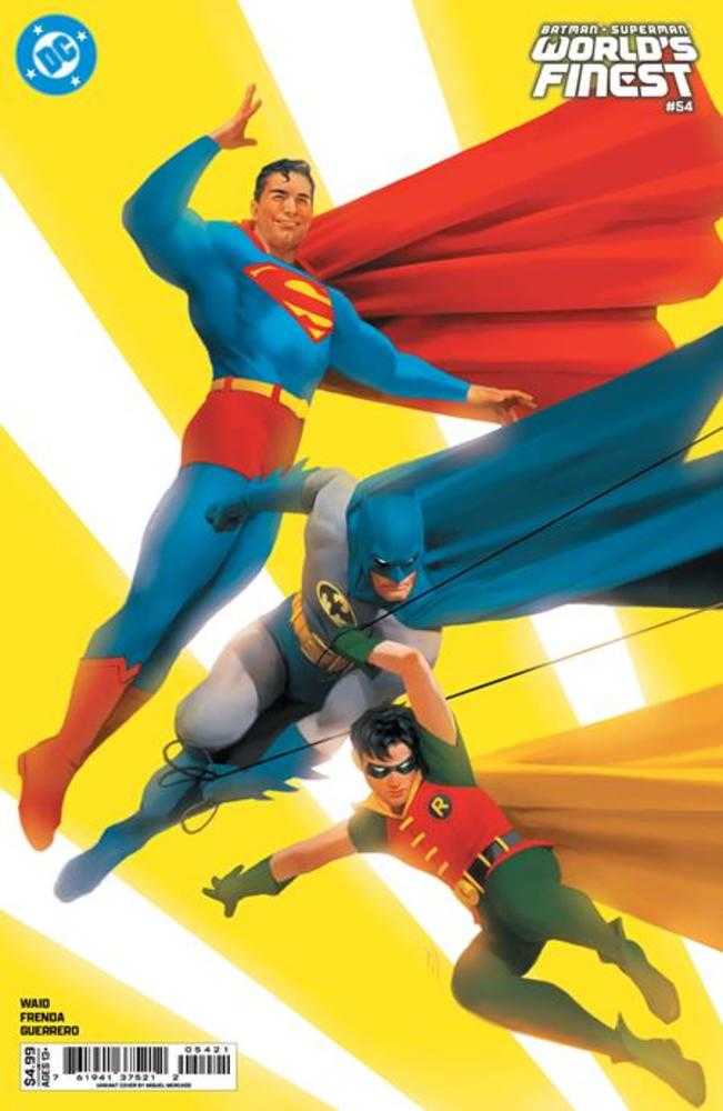 Batman Superman Worlds Finest #54 Cover B Miguel Mercado Card Stock Variant