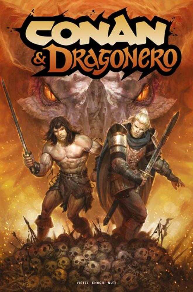 Conan And Dragonero #4 (Of 7) Cover B Paolo Barbieri Variant (Mature)