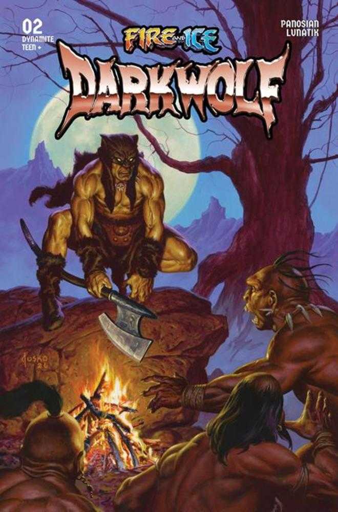 Fire And Ice Darkwolf #2 Cover C Joe Jusko Variant