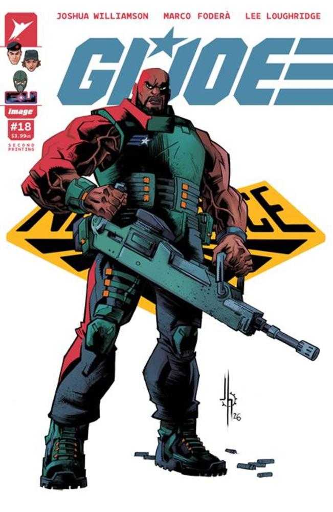 G.I. Joe #18 2nd Printing Cover A Jason Howard