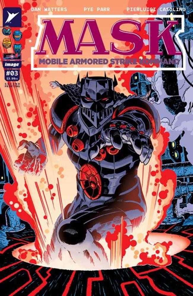 Mask #3 2nd Printing Cover B Jh Williams Variant