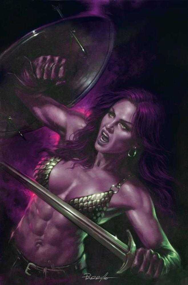 Red Sonja She Devil With A Sword #5 Cover L Inc 1:7 Lucio Parrillo Ultraviolet Full Art Variant