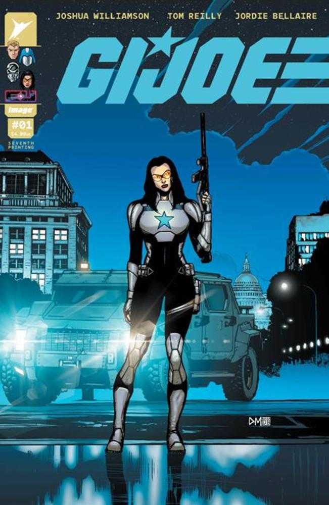 G.I. Joe #1 7th Printing Cover A Doug Mahnke & David Baron