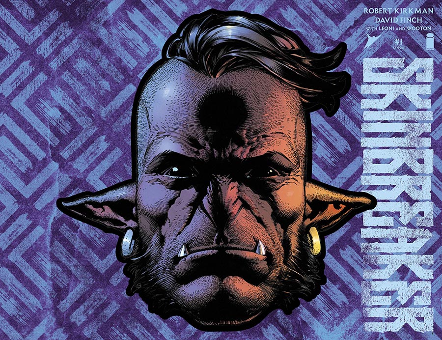 Skinbreaker #1 Cover J David Finch Die Cut Foil Mask Variant
