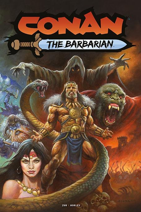 Conan The Barbarian #25 Cover F Alex Horley Wraparound Card Stock Variant (Mature)