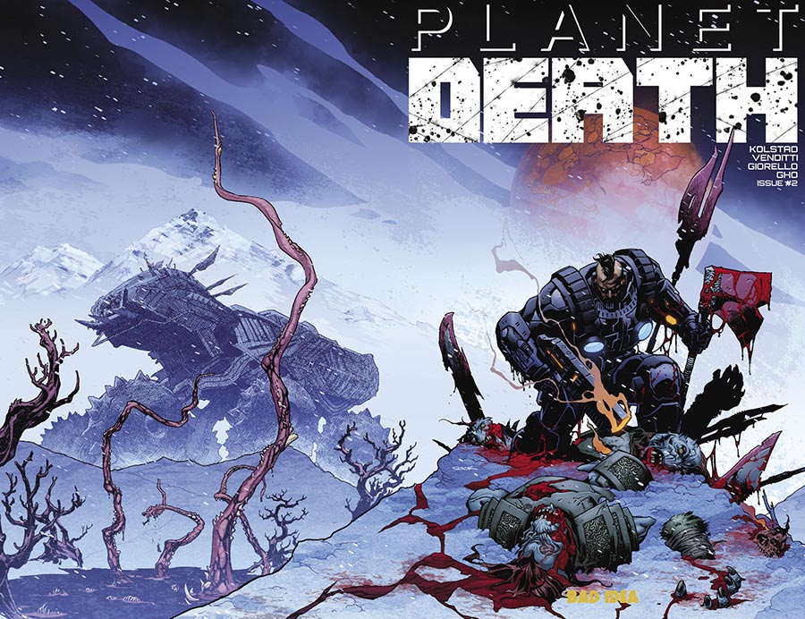 Planet Death #2 (Of 4) Cover B Ryan Sook Wraparound Variant