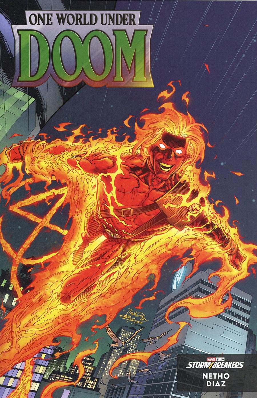 One World Under Doom #9 Netho Diaz From The Chaos A Costume Variant