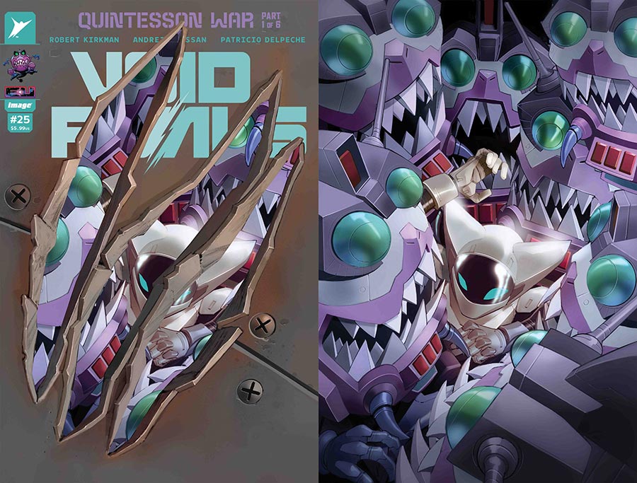 Void Rivals #25 Cover K Eric Canete Foil Die Cut Variant