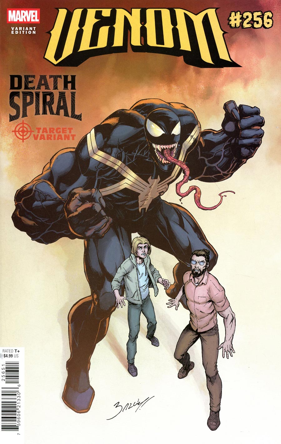 Venom #256 Mark Bagley Classified Target Variant [Ds]