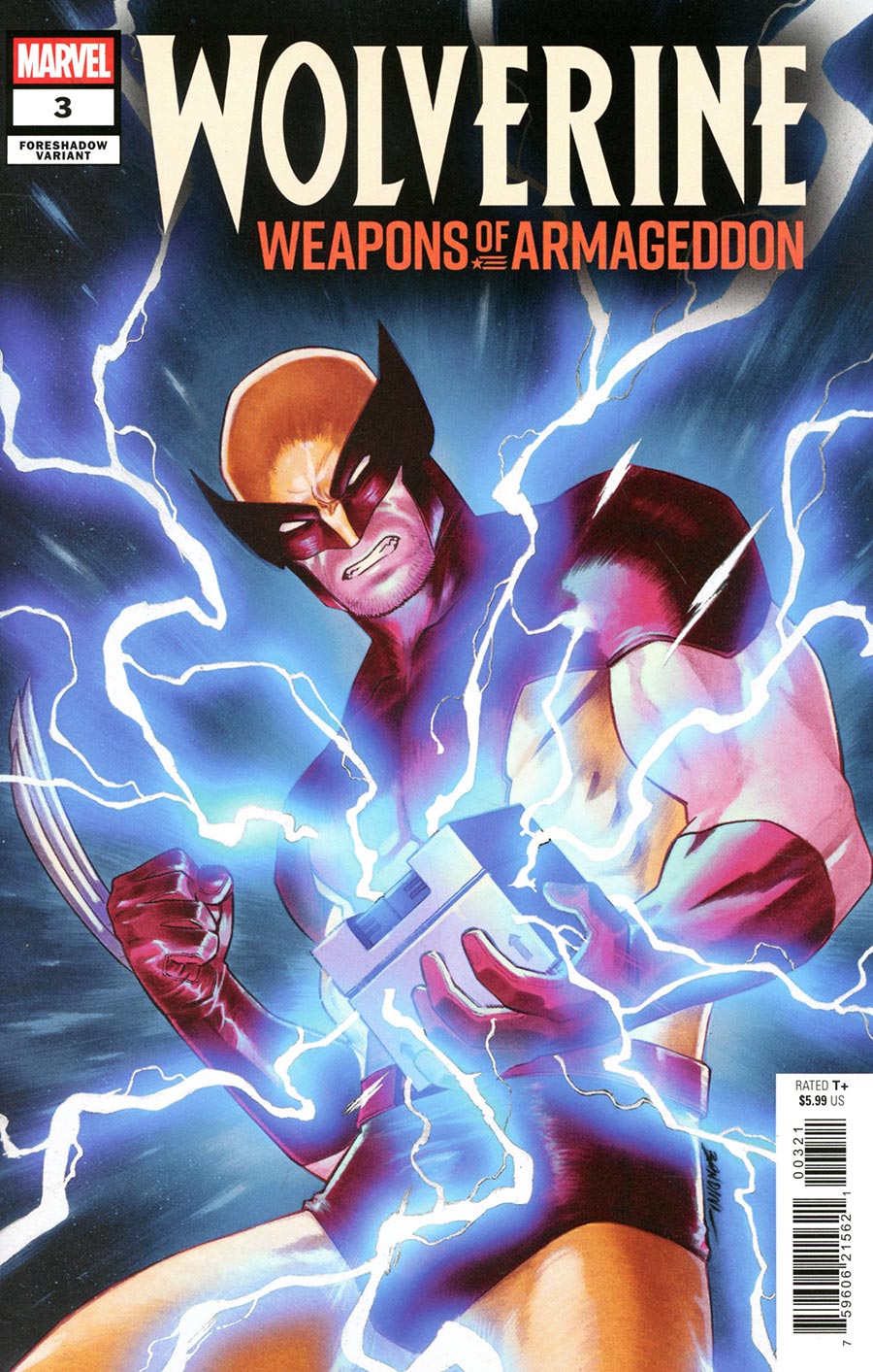 Wolverine: Weapons Of Armageddon #3 Michele Bandini Foreshadow Variant