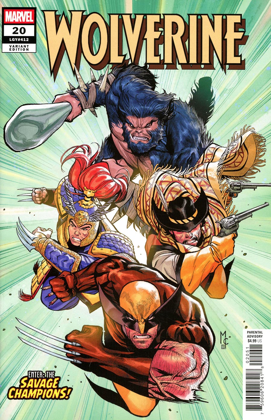 Wolverine #20 Martin Coccolo Classified Spoiler Variant