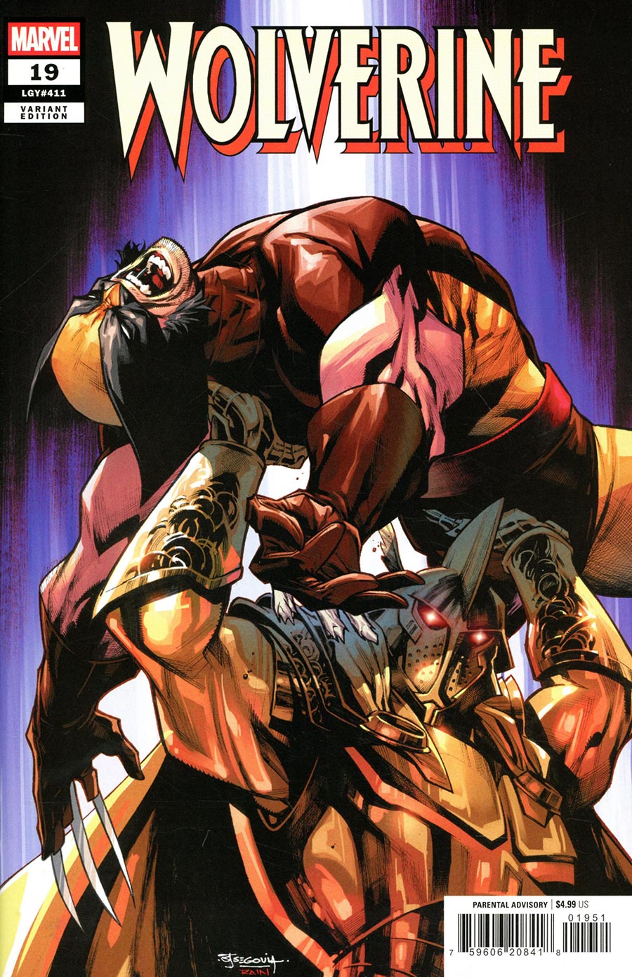 Wolverine #19 Stephen Segovia Spoiler Variant