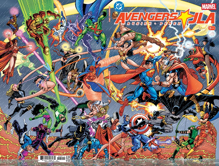 Avengers JLA #2 (Of 4) Facsimile Edition Cover A George Perez