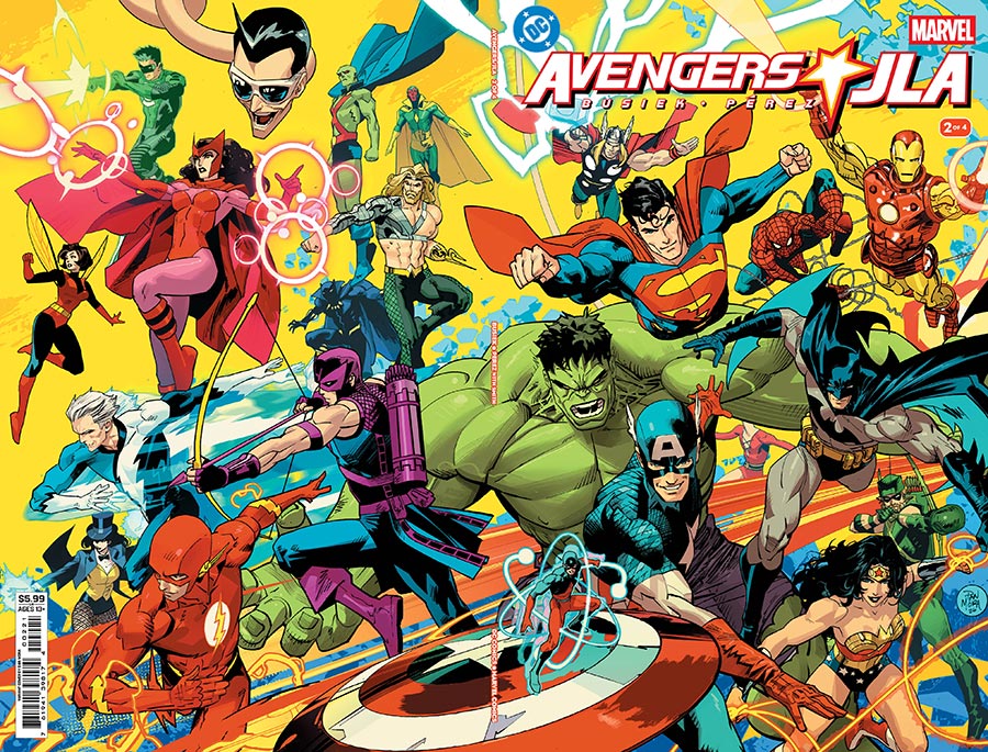 Avengers JLA #2 (Of 4) Facsimile Edition Cover B Dan Mora Variant