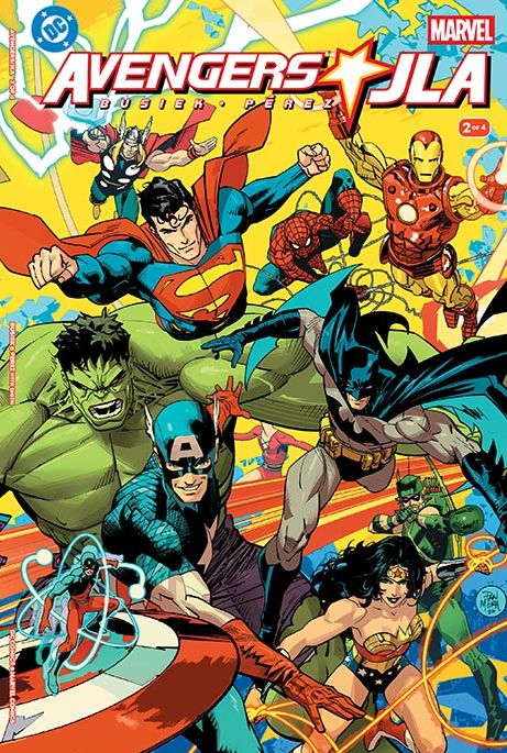 Avengers JLA #2 (Of 4) Facsimile Edition Cover B Dan Mora Variant