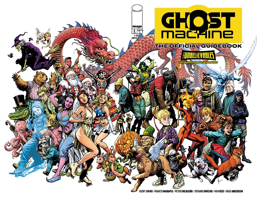 Ghost Machine The Official Guidebook #3 (Of 5) Cover A Gary Frank & Brad Anderson Wraparound