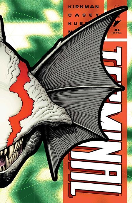Terminal #1 Cover K Arthur Adams & Andres Juarez Die Cut Foil Mask Variant (Mature)