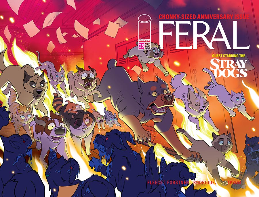 Feral #25 Cover A Tony Fleecs & Trish Forstner Wraparound