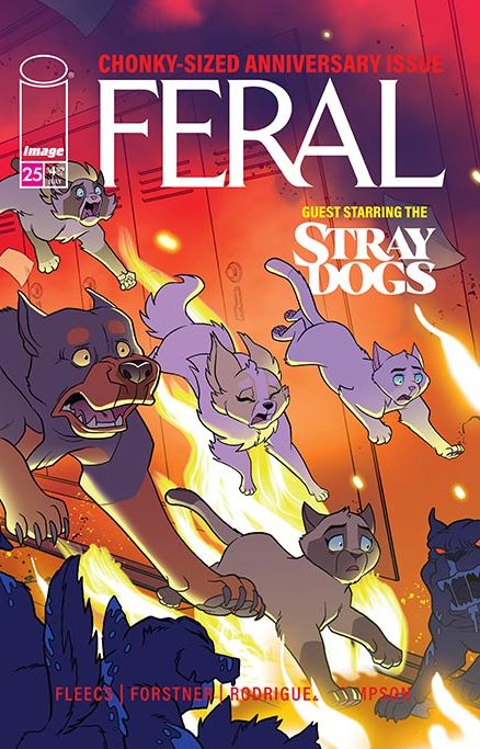 Feral #25 Cover A Tony Fleecs & Trish Forstner Wraparound