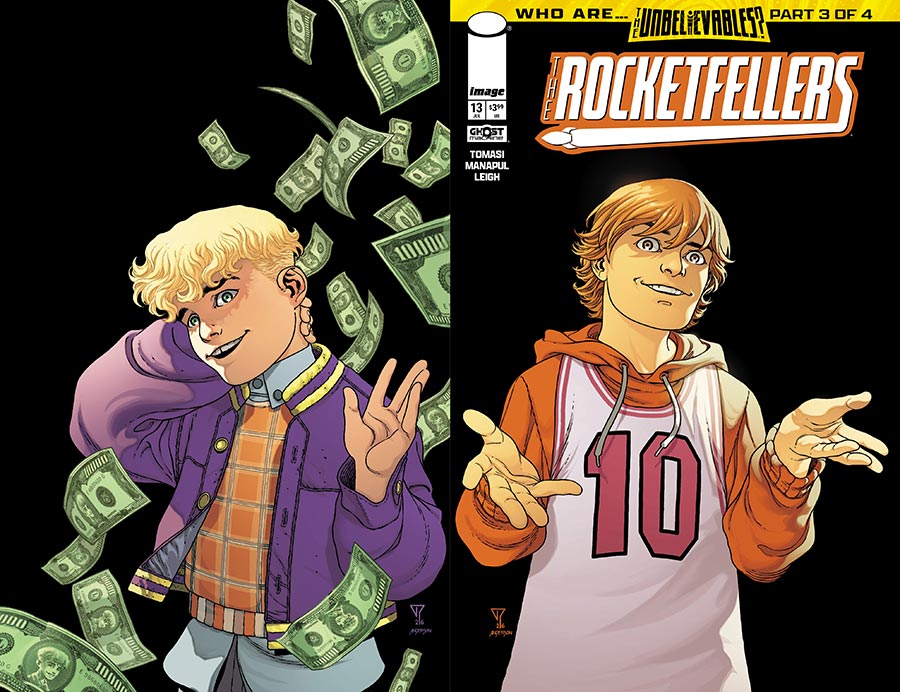 Rocketfellers #13 Cover C Francis Portela & Brad Anderson Variant