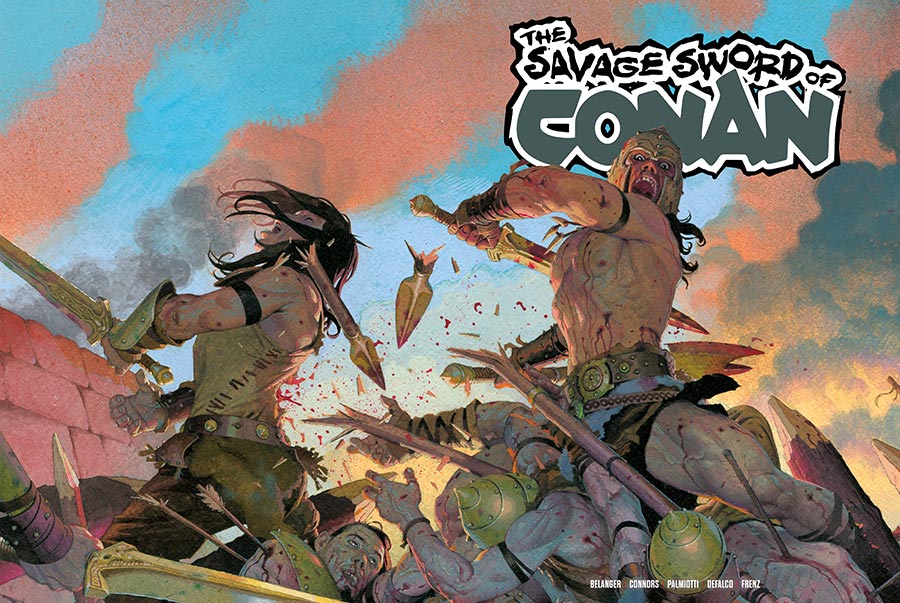 Savage Sword Of Conan #15 Cover D Esad Ribic Wraparound Cardstock Variant (Mature)
