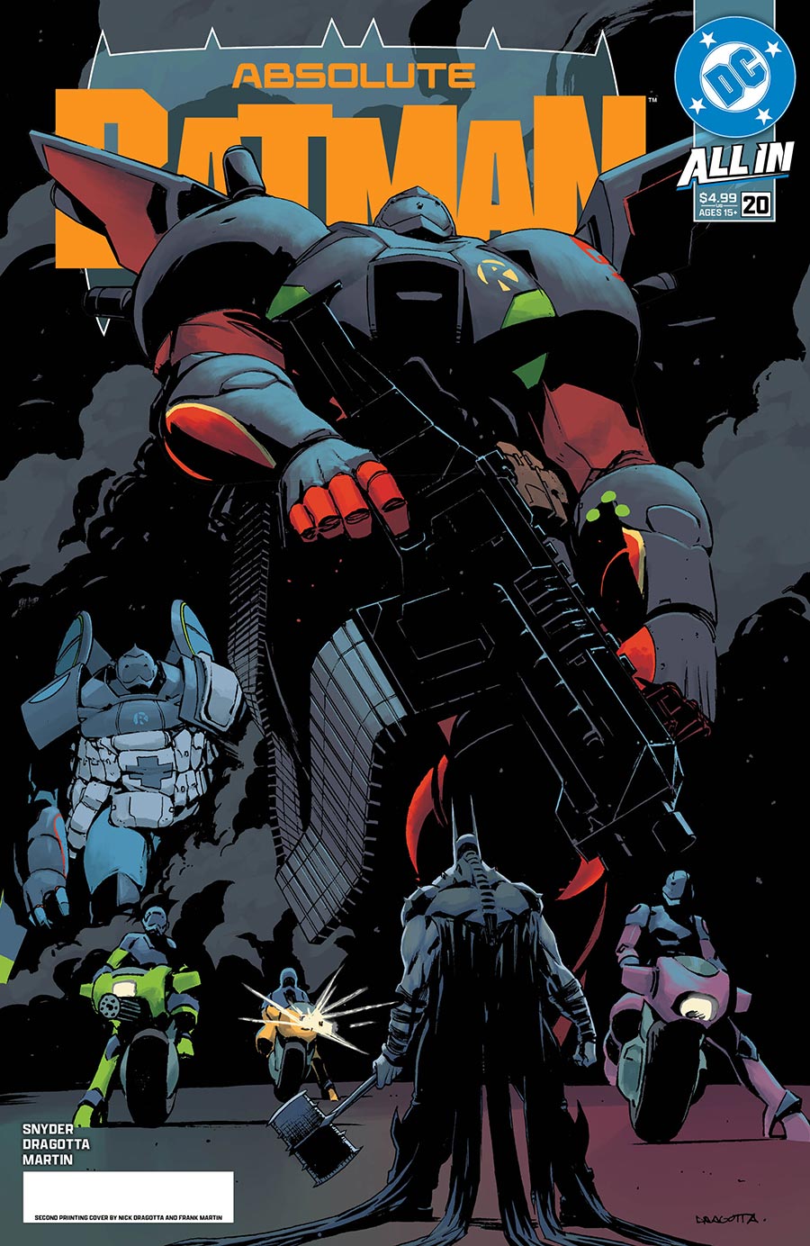 Absolute Batman #20 Cover A Nick Dragotta 2nd Print