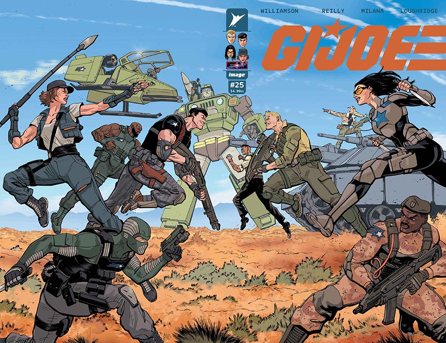 G.I. Joe #25 Cover A Tom Reilly Wraparound