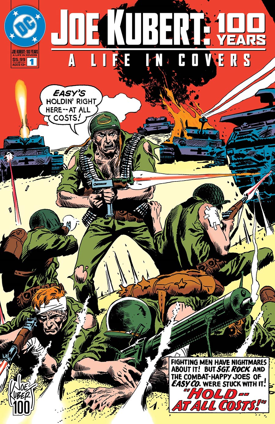 Joe Kubert 100 Years A Life In Covers #1 (One Shot) Cover A Joe Kubert