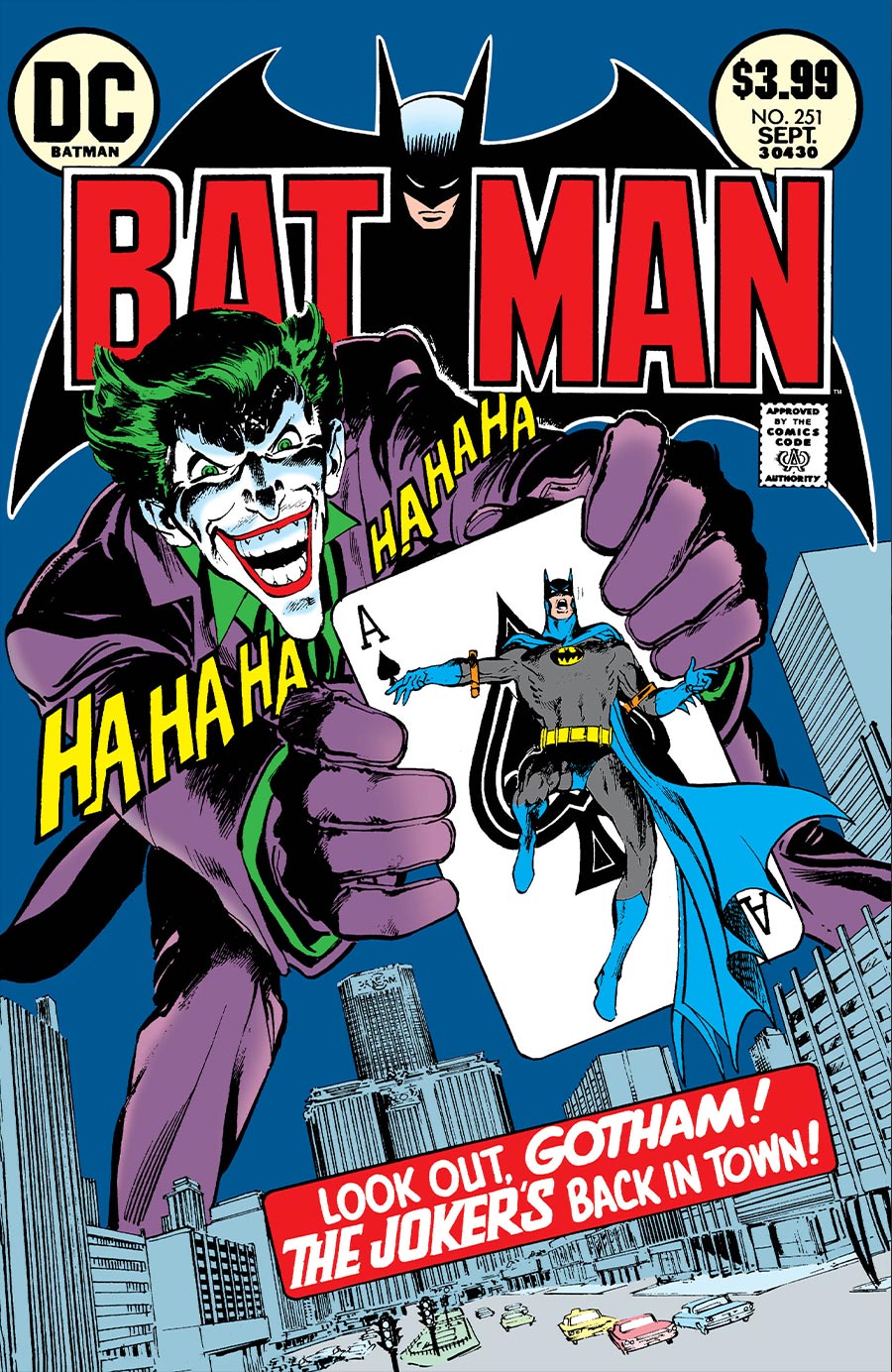 Batman #251 Facsimile Edition Cover A Neal Adams