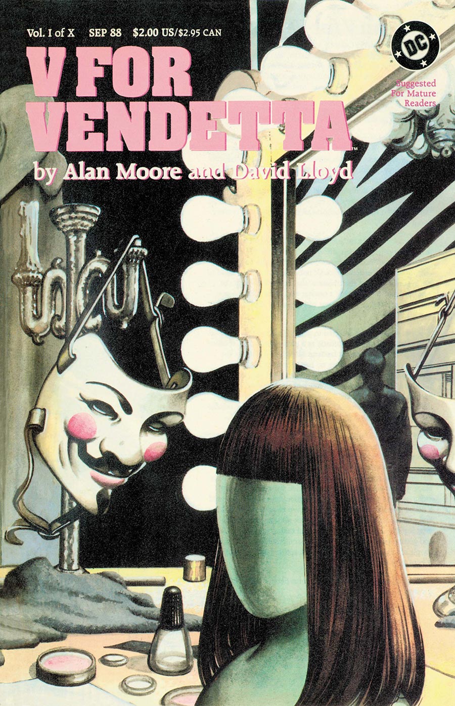 V For Vendetta #1 Facsimile Edition Cover C David Lloyd Foil Variant (Mature)