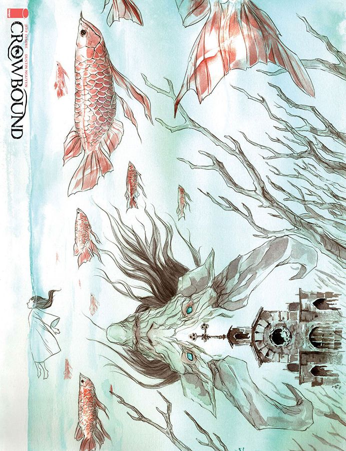 Crowbound #1 Cover C Dustin Nguyen Wraparound Variant (Mature)