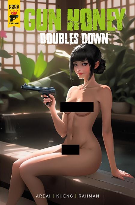 Gun Honey Doubles Down #4 (Of 4) Cover E Rare Tempter Wraparound Nude Clothed Bagged Variant (Mature)