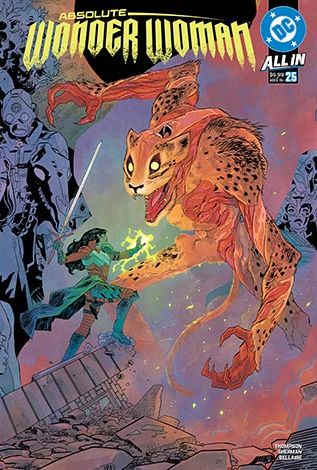 Absolute Wonder Woman #25 Cover A Hayden Sherman Gatefold Triptych