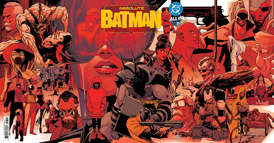 Absolute Batman #25 Cover A Nick Dragotta Gatefold Triptych