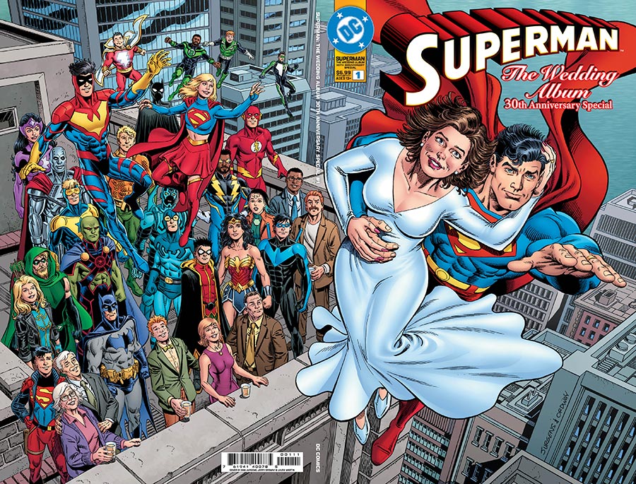 Superman The Wedding Album 30 Th Anniversary Special #1 (One Shot) Cover A Dan Jurgens & Jerry Ordway Wraparound