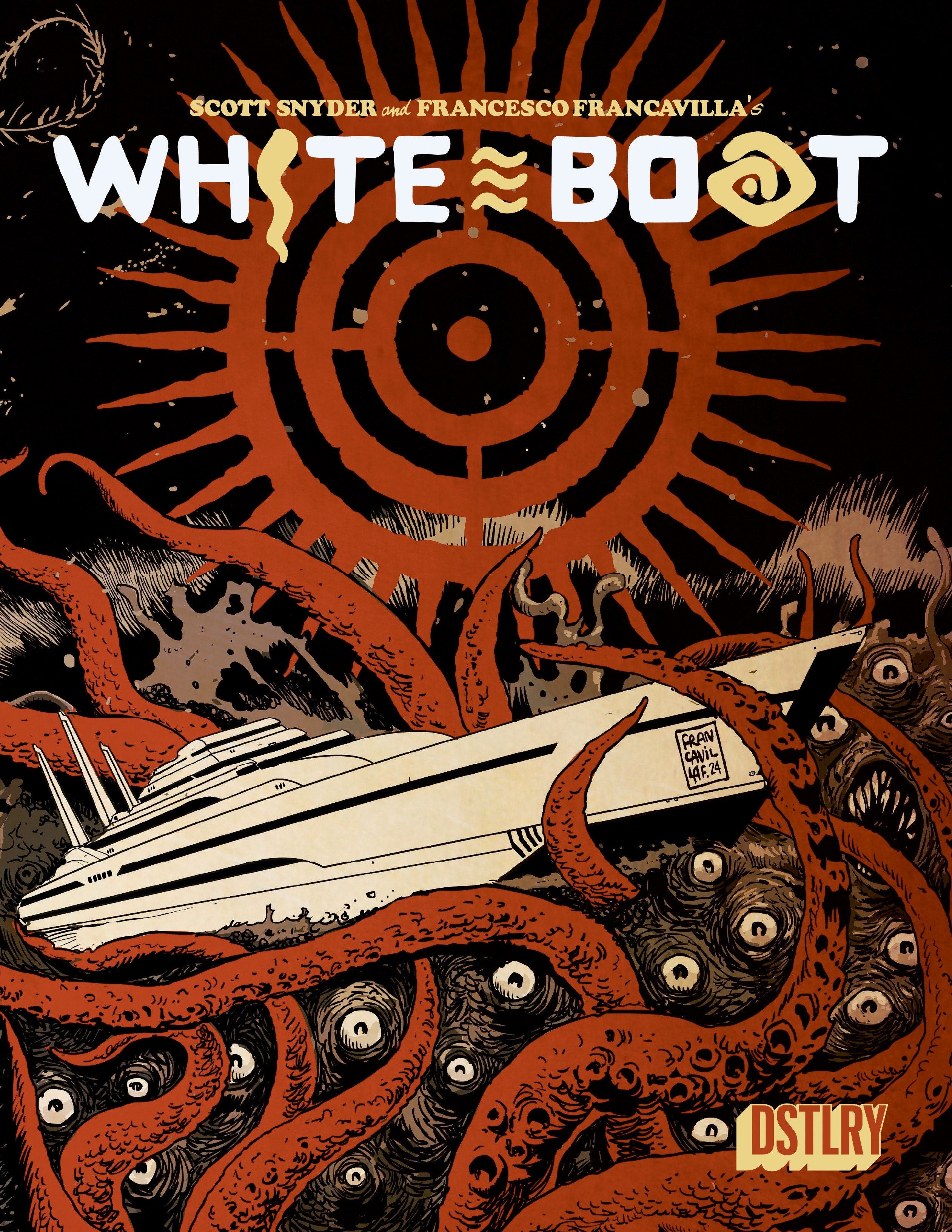 White Boat #3 Cover B Francesco Francavilla Variant
