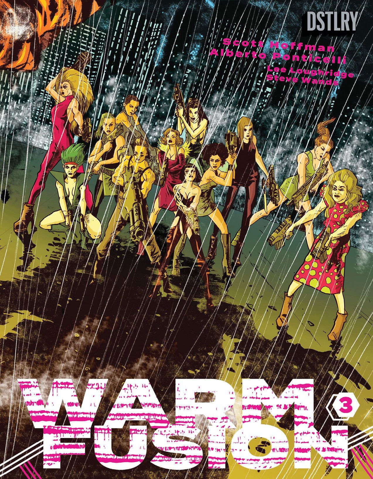 Warm Fusion #3 Cover B Alberto Ponticelli Variant