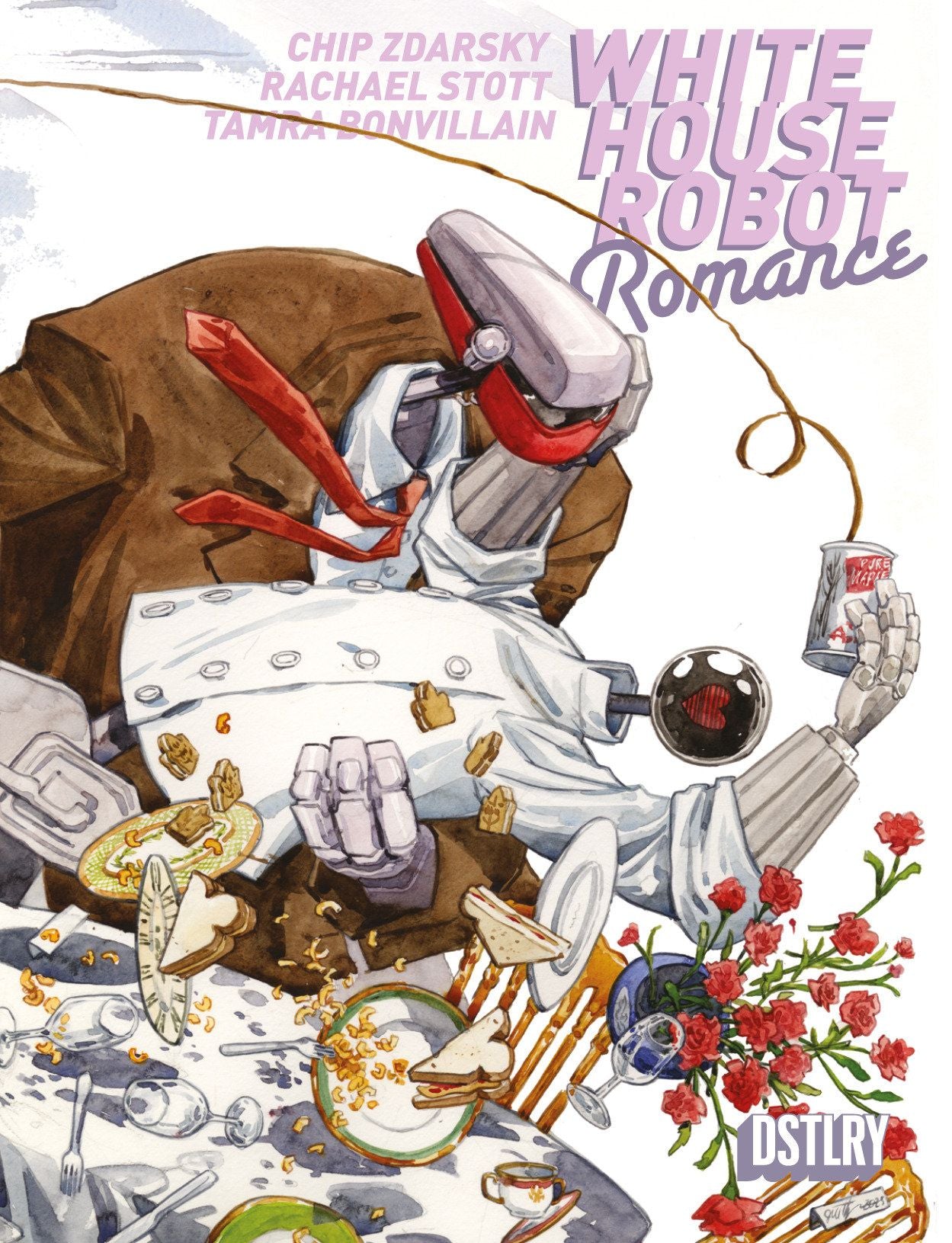 White House Robot Romance #1 Jill Thompson Variant