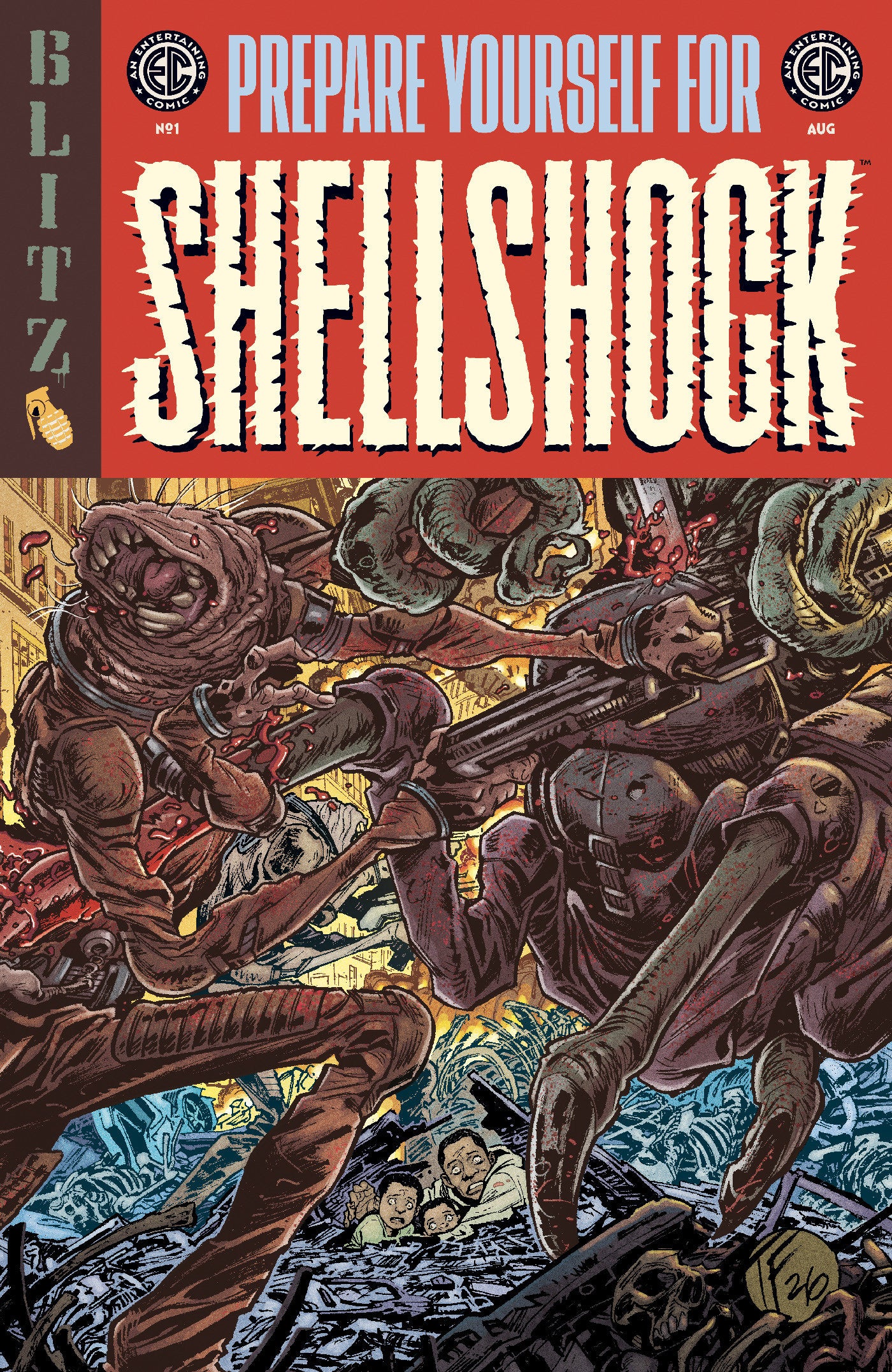 EC Shellshock #1 Cover C Tom Fowler Variant