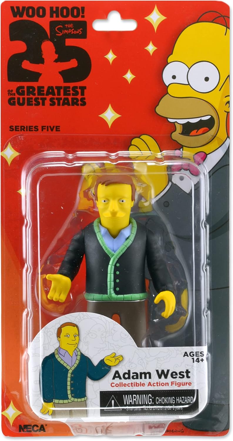 SIMPSONS 25TH ANNIVERSARY GUEST STAR SERIES 5 ADAM WEST FIGURE