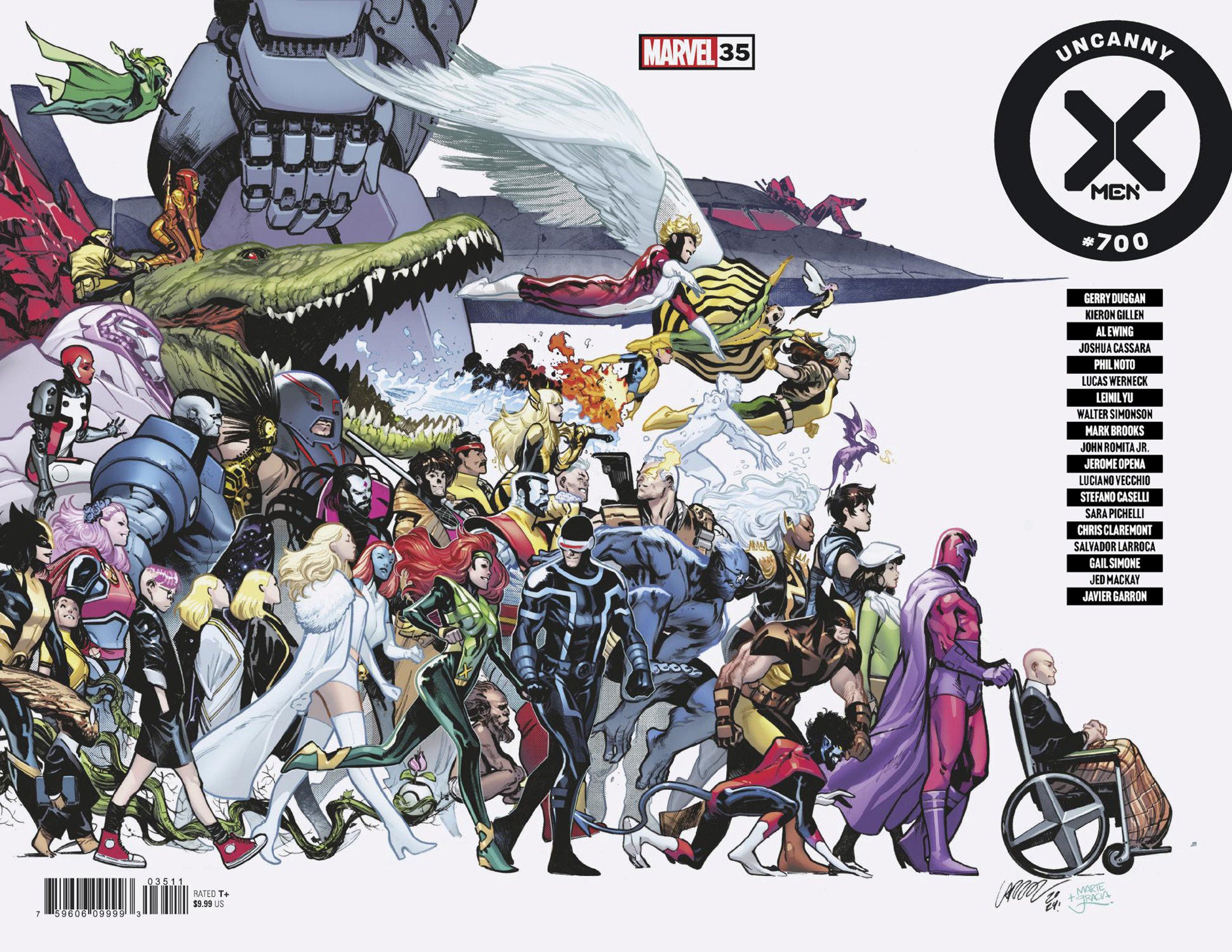 X-Men #35 (Wraparound Cover) [Fhx]