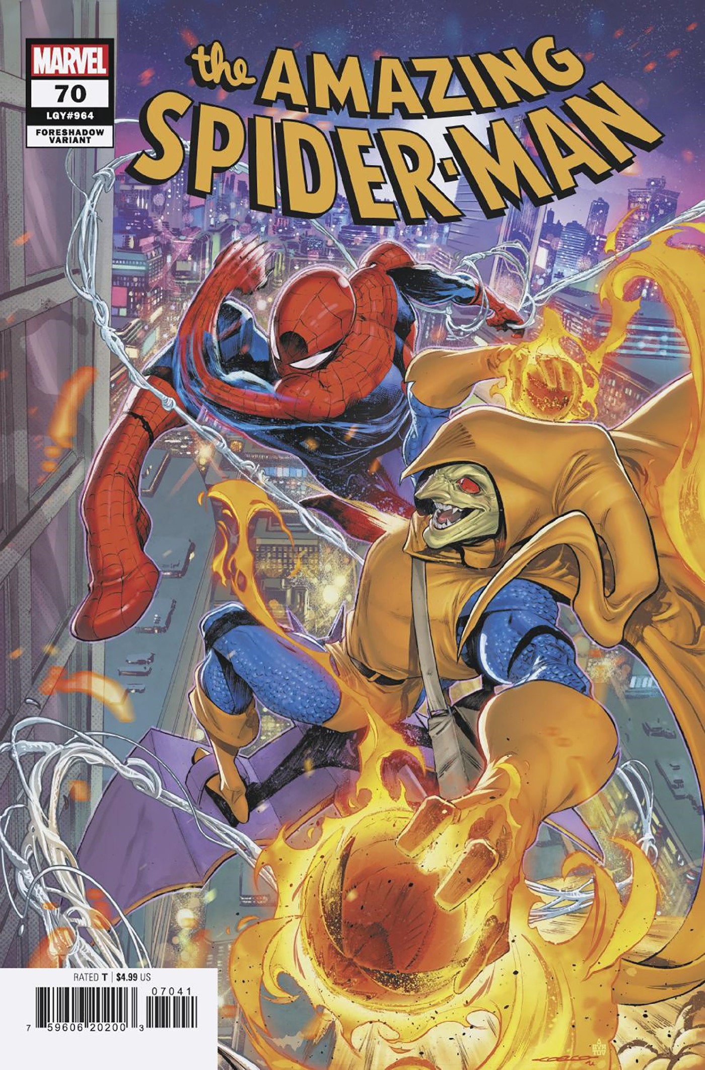 Amazing Spider-Man #70 Iban Coello Foreshadow Variant [Doom]