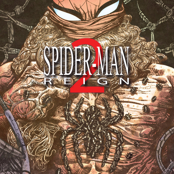 Spider-Man Reign サイン本 スケッチ入 Spider-Man: Reign 2 #1 Mike Del Mundo Variant