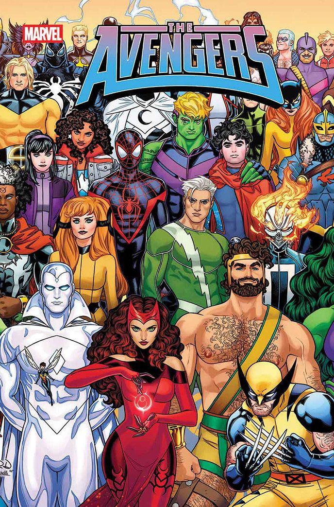 Avengers #34 Wraparound Cover